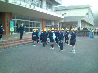 修学旅行出発