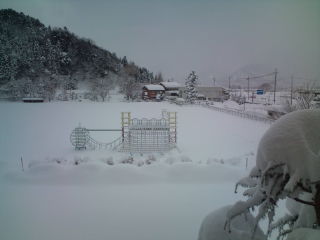 本日は大雪のため臨時休校